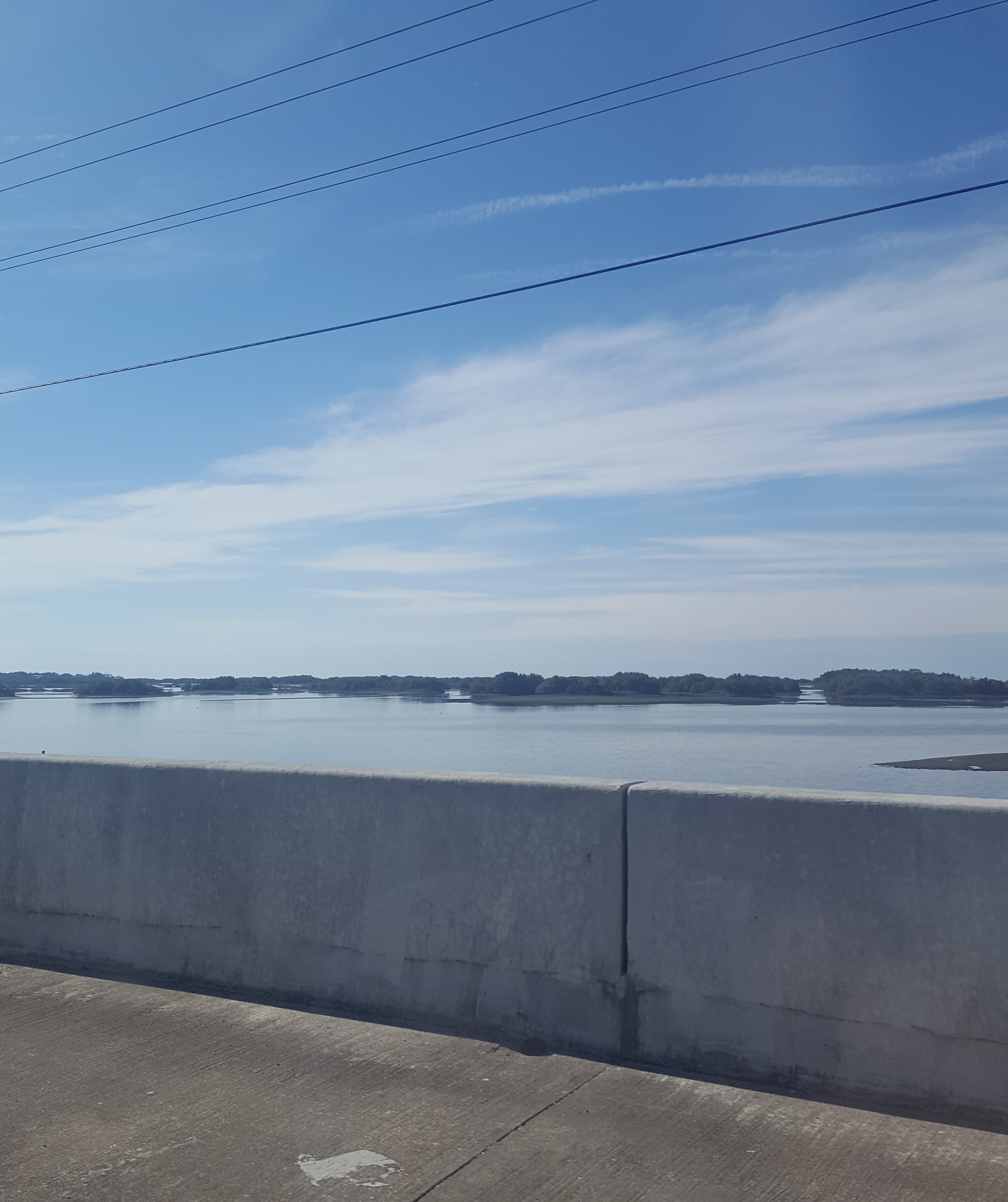 A bridge leading to Cedar Key