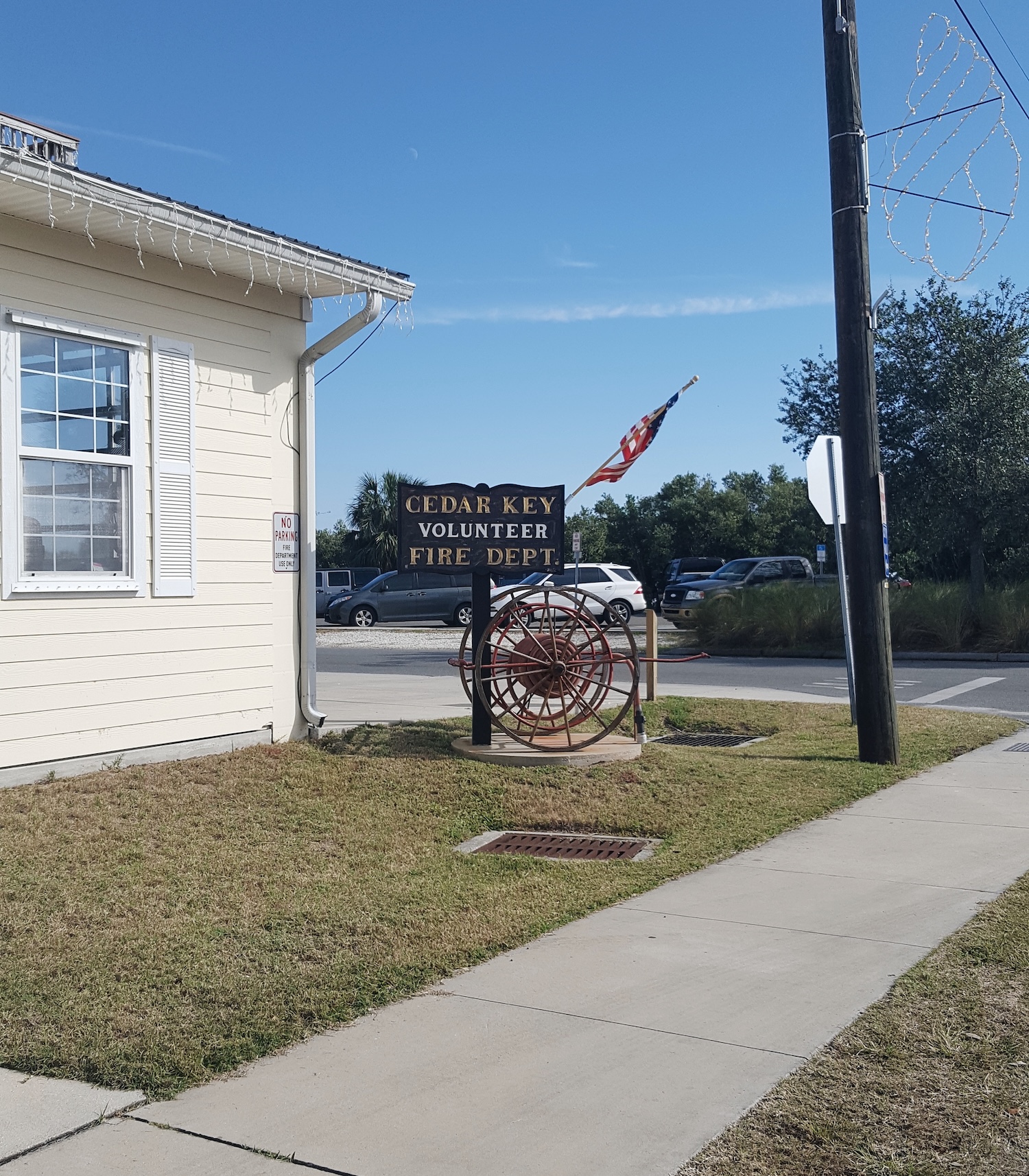 Exterior of Cedar Key Fire Department