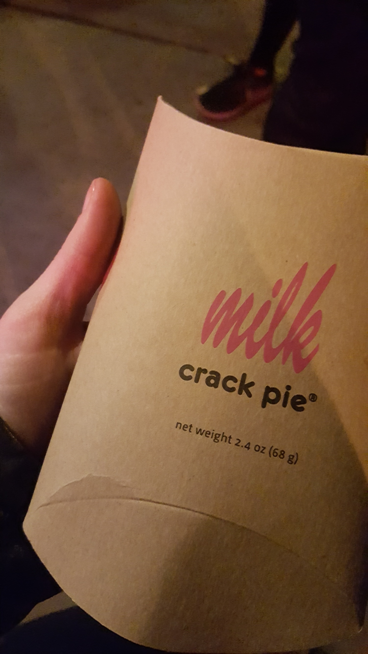 a box of Milk Bar Pie