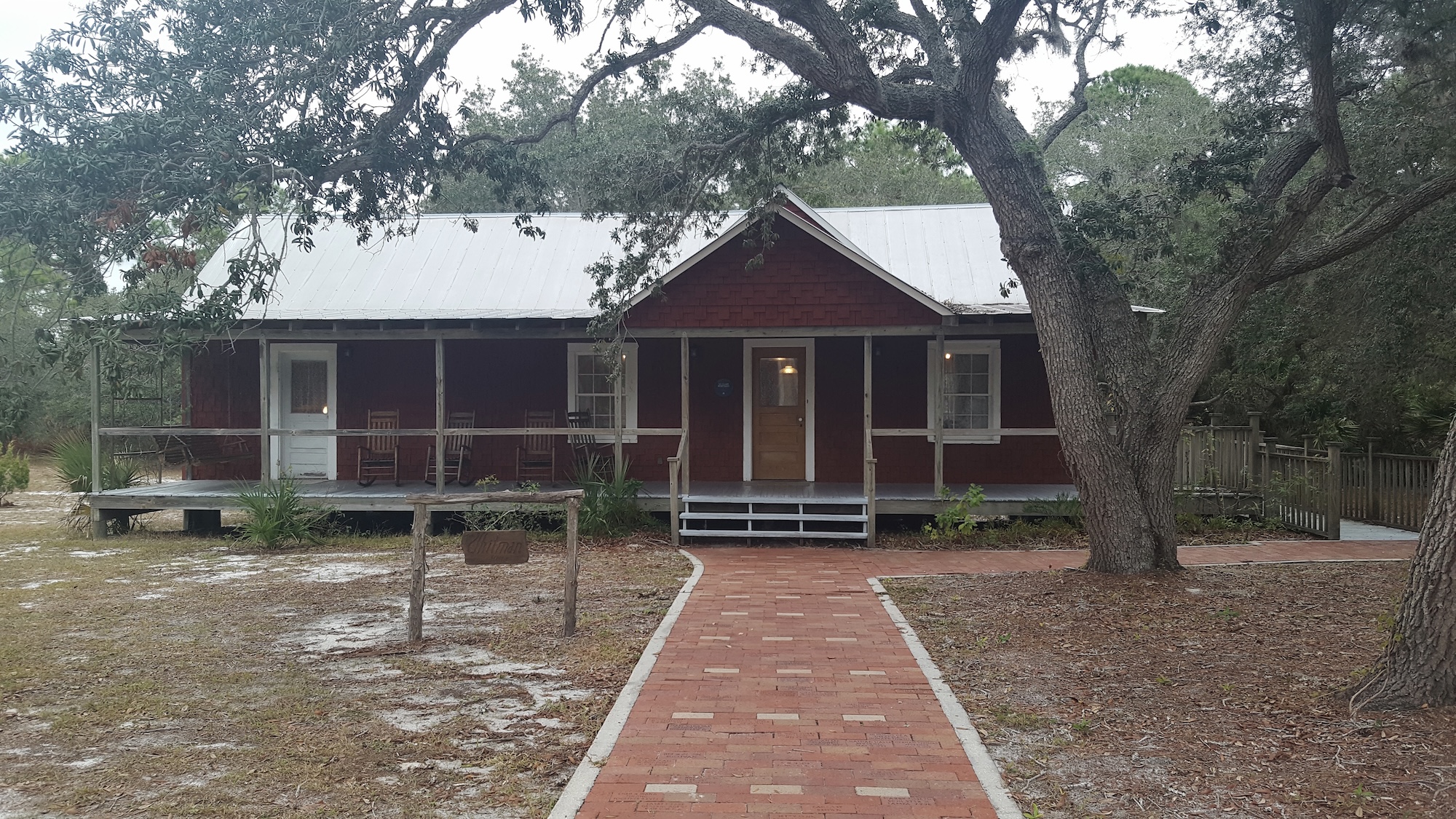 Exterior of the Whitman homestead