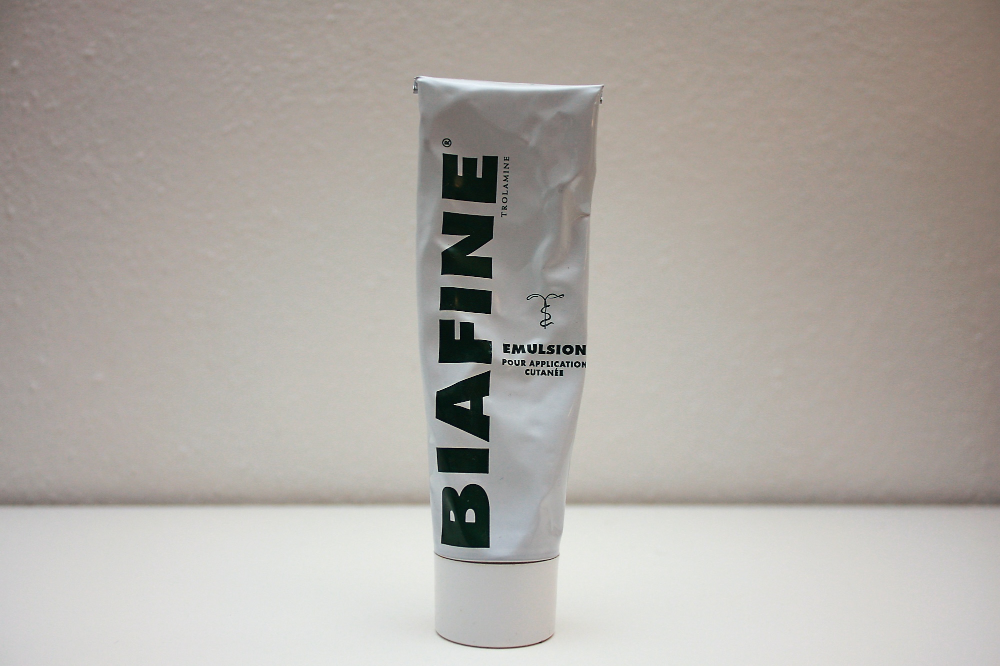 A tube of Biafine 