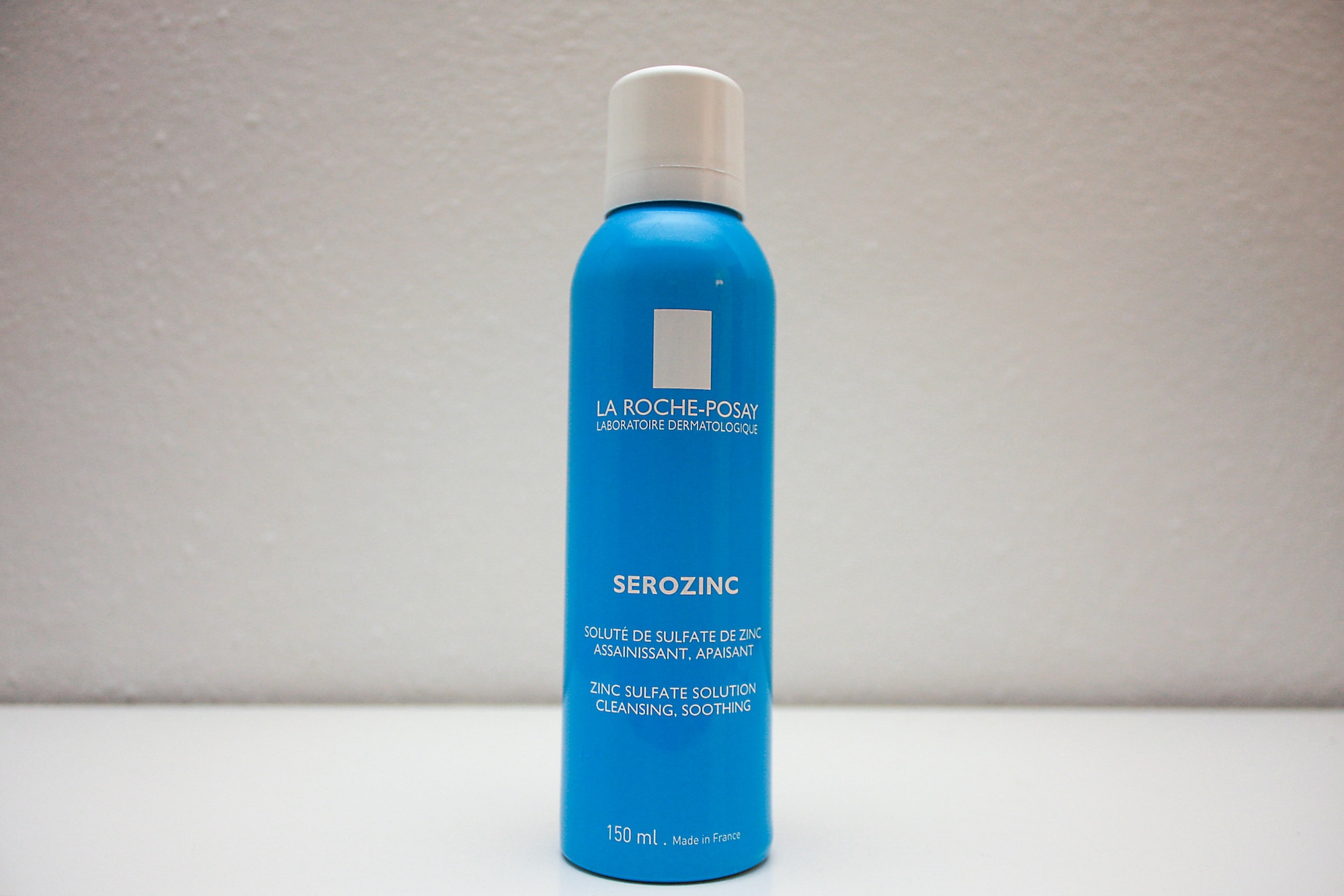 A bottle of La Roche-Posay Serozinc 