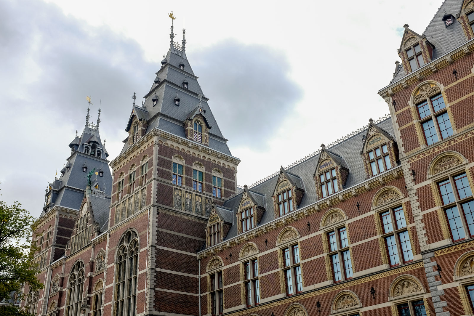 Exterior of the Rijksmuseum