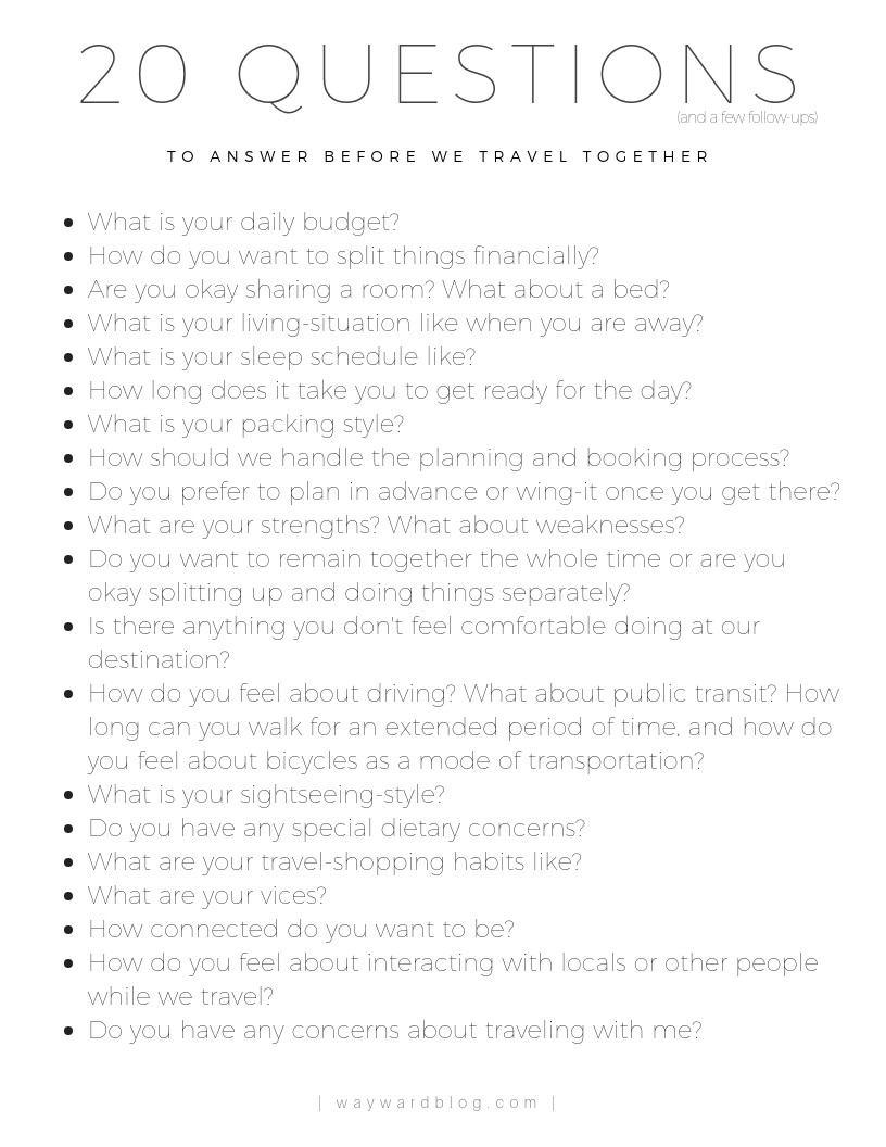 https://www.waywardblog.com/wp-content/uploads/2018/11/20-questions-to-answer-before-we-travel-together.png