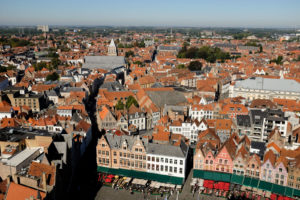 View of Bruges taken from the Belfry