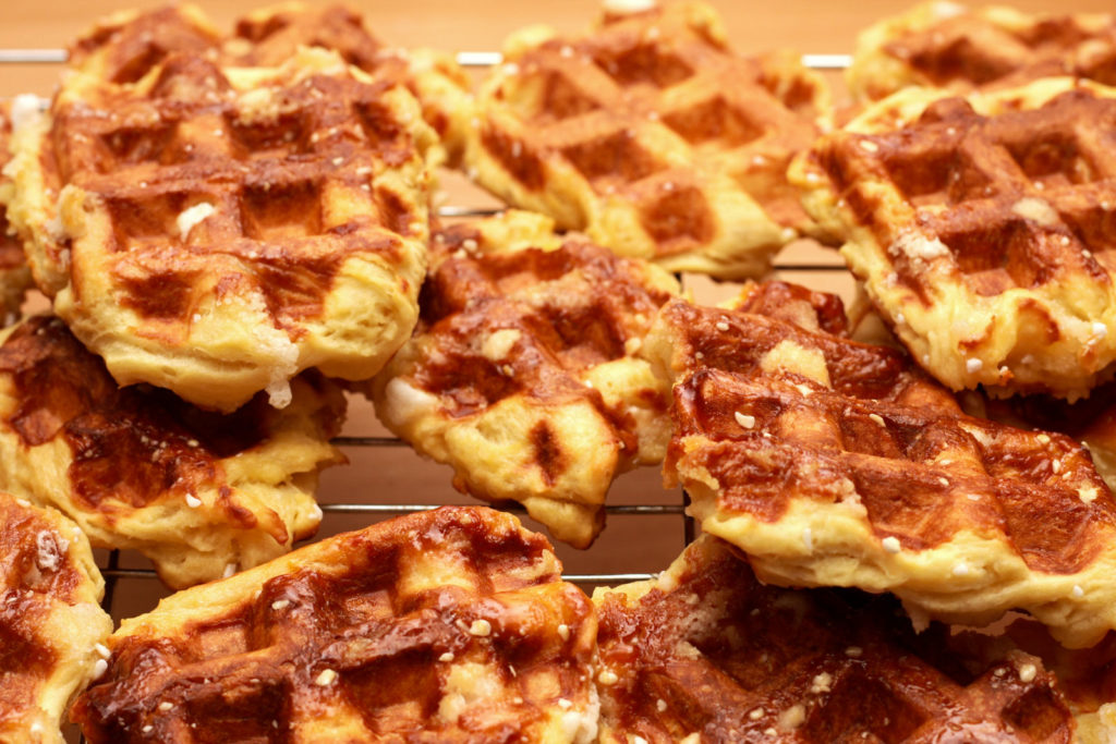 TravelInspired Recipe SugarStudded Liege Waffles