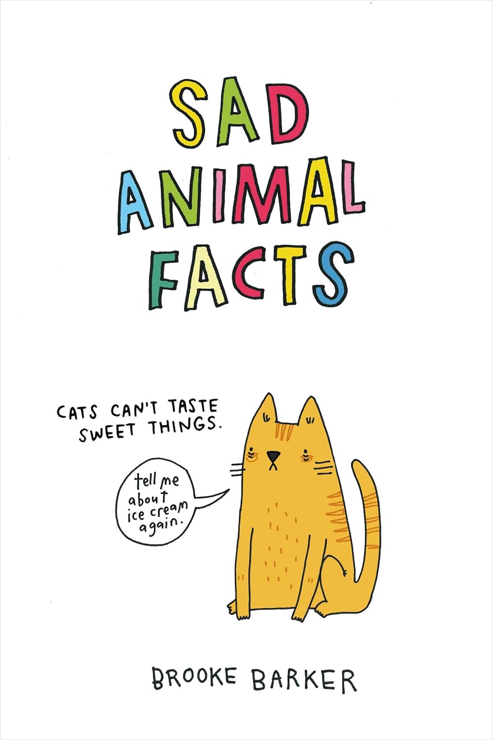 Sad Animal Facts book cover