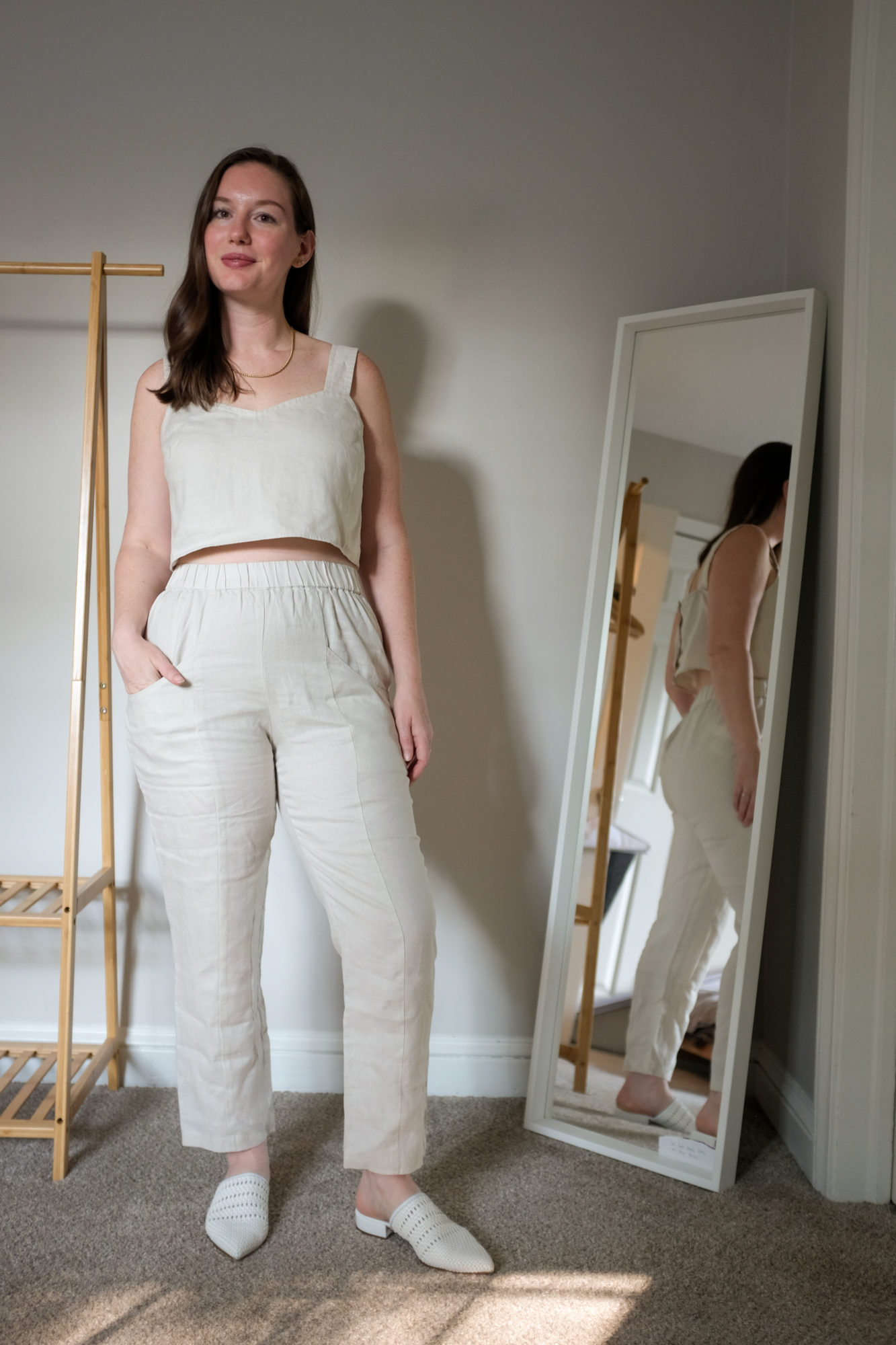 Product Review: Quince Ultra-Stretch Ponte Straight Leg Work Pant