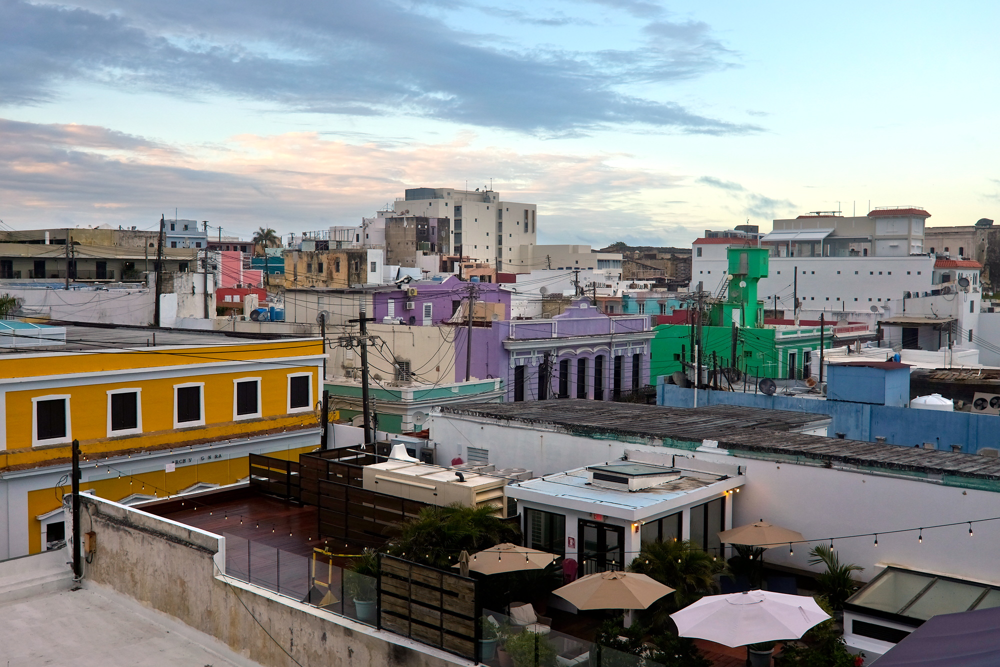 View of Old San Juan from El Colonial