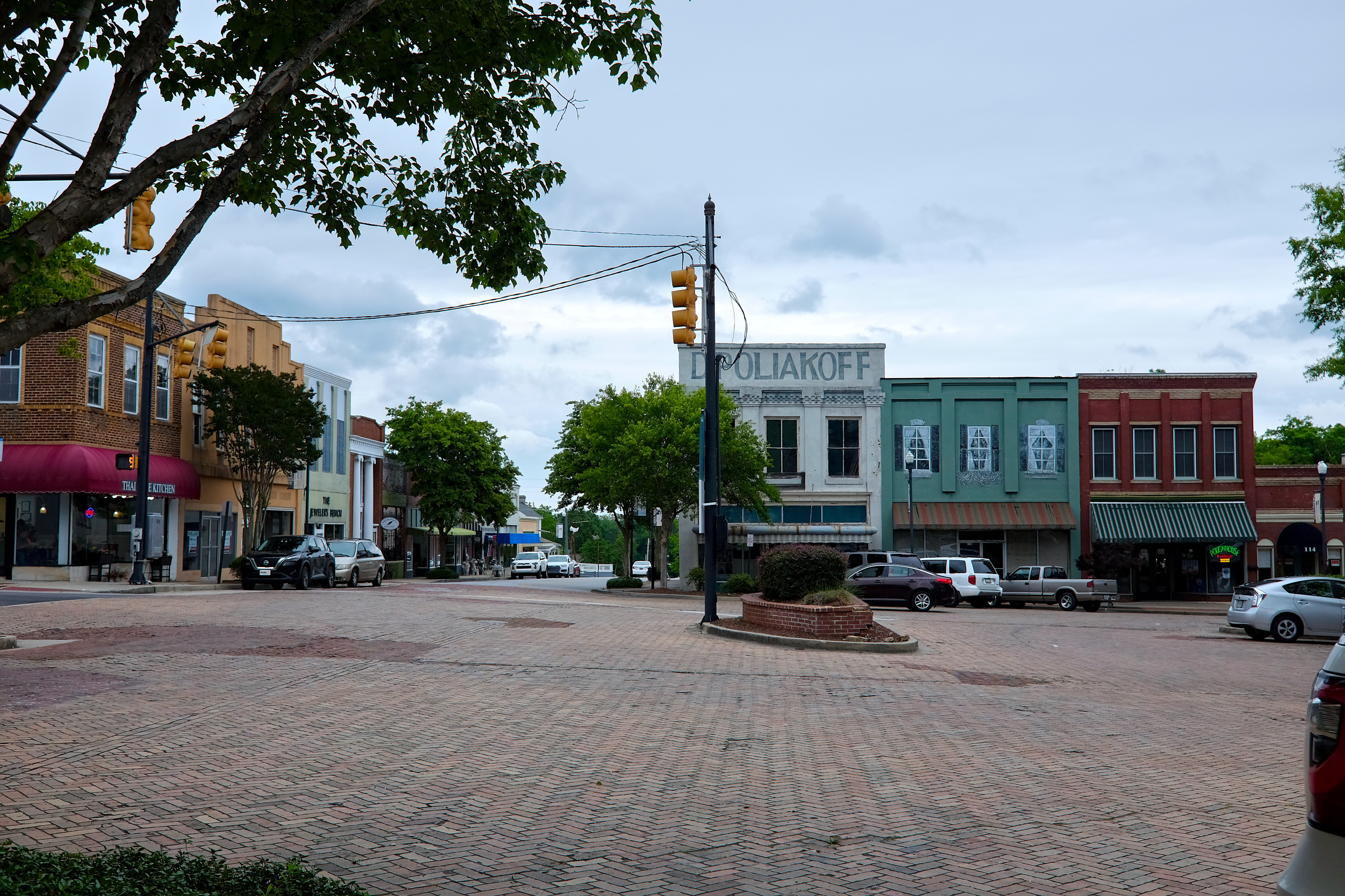 storefronts in Downtown Abbeville