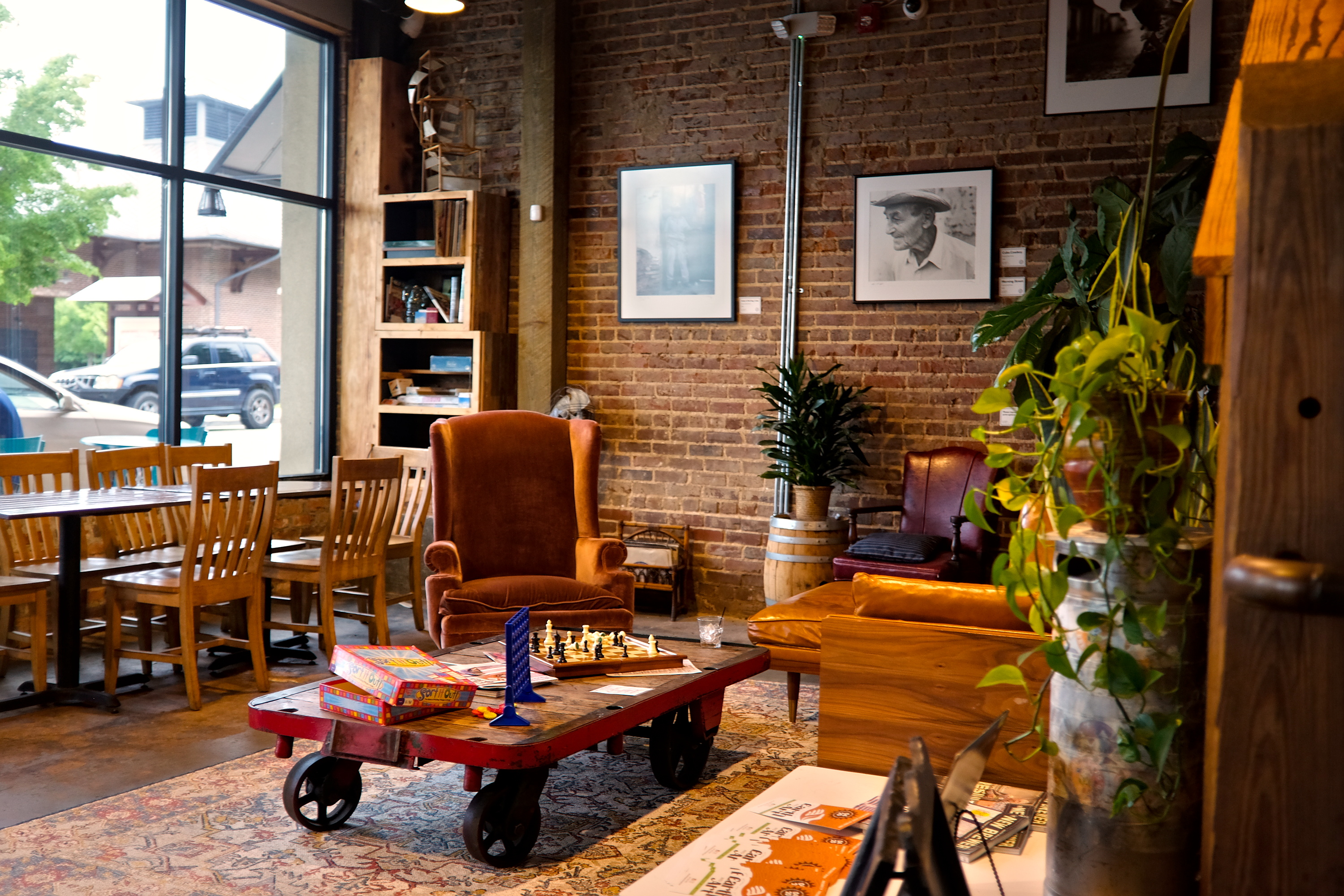 Interior of Good Times Brewing