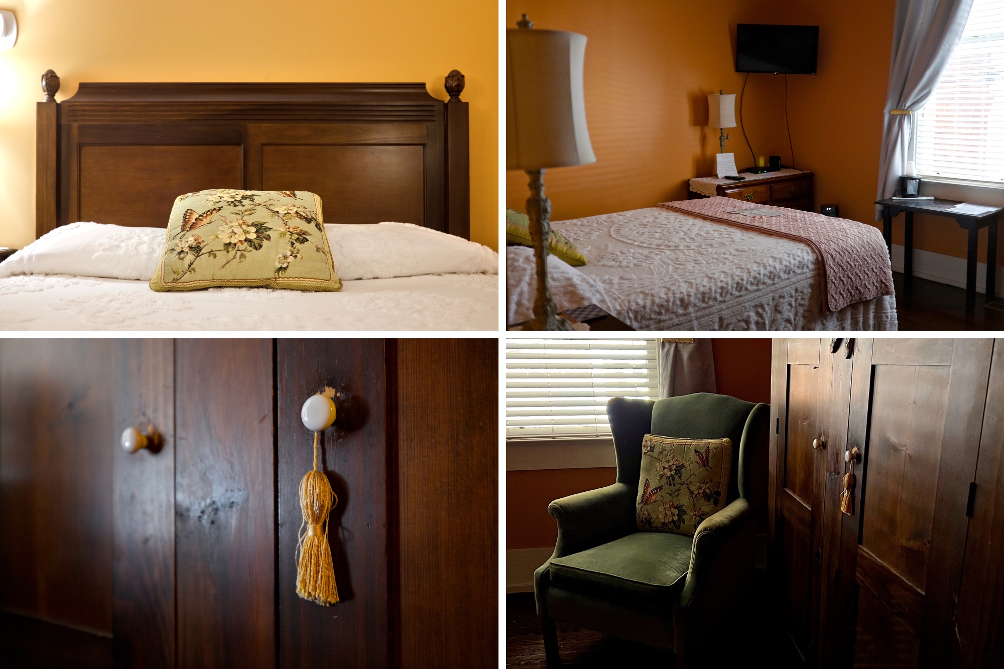 Interior of a room at The Belmont Inn