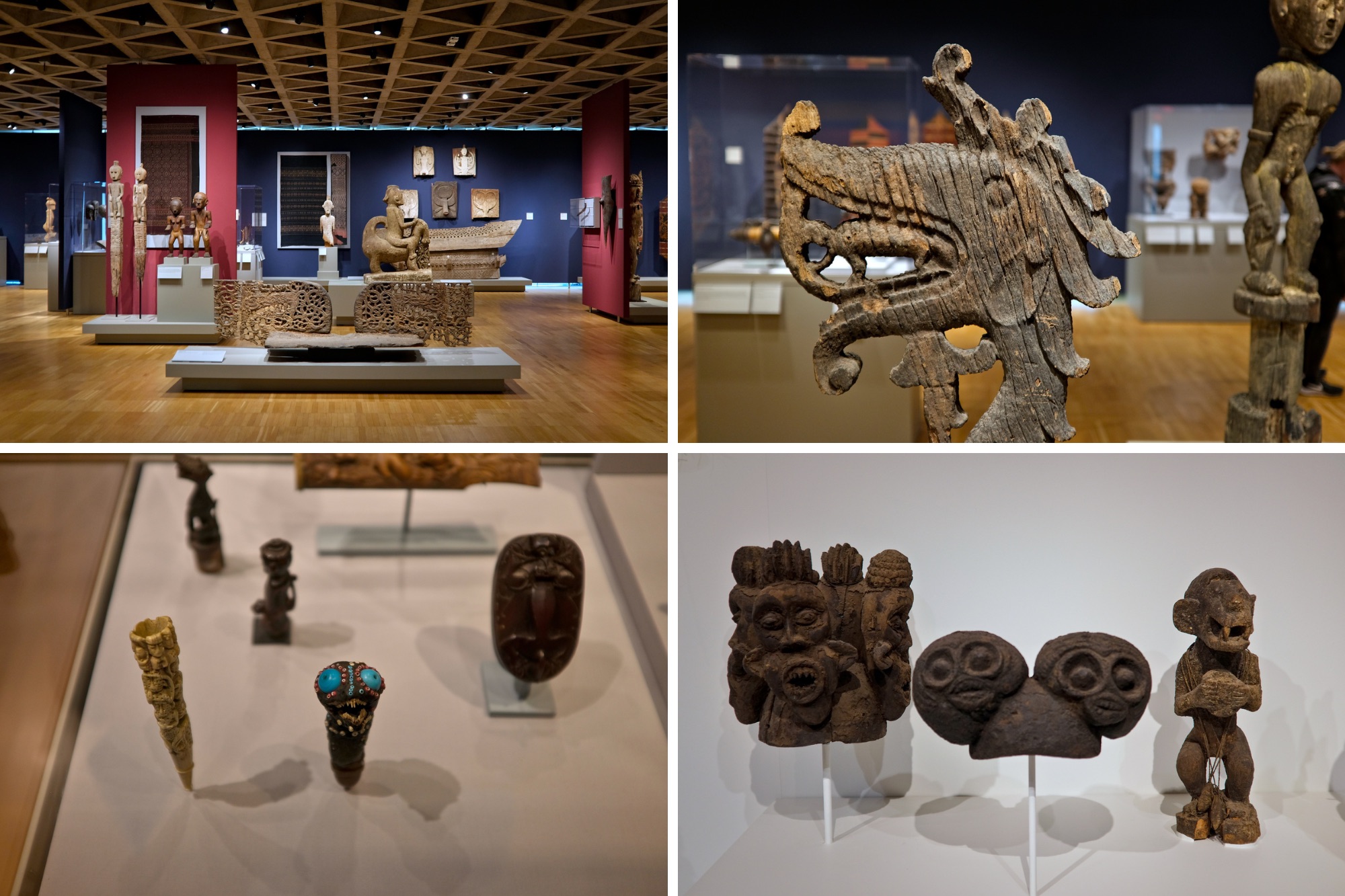 Some of the collections at the Yale Gallery