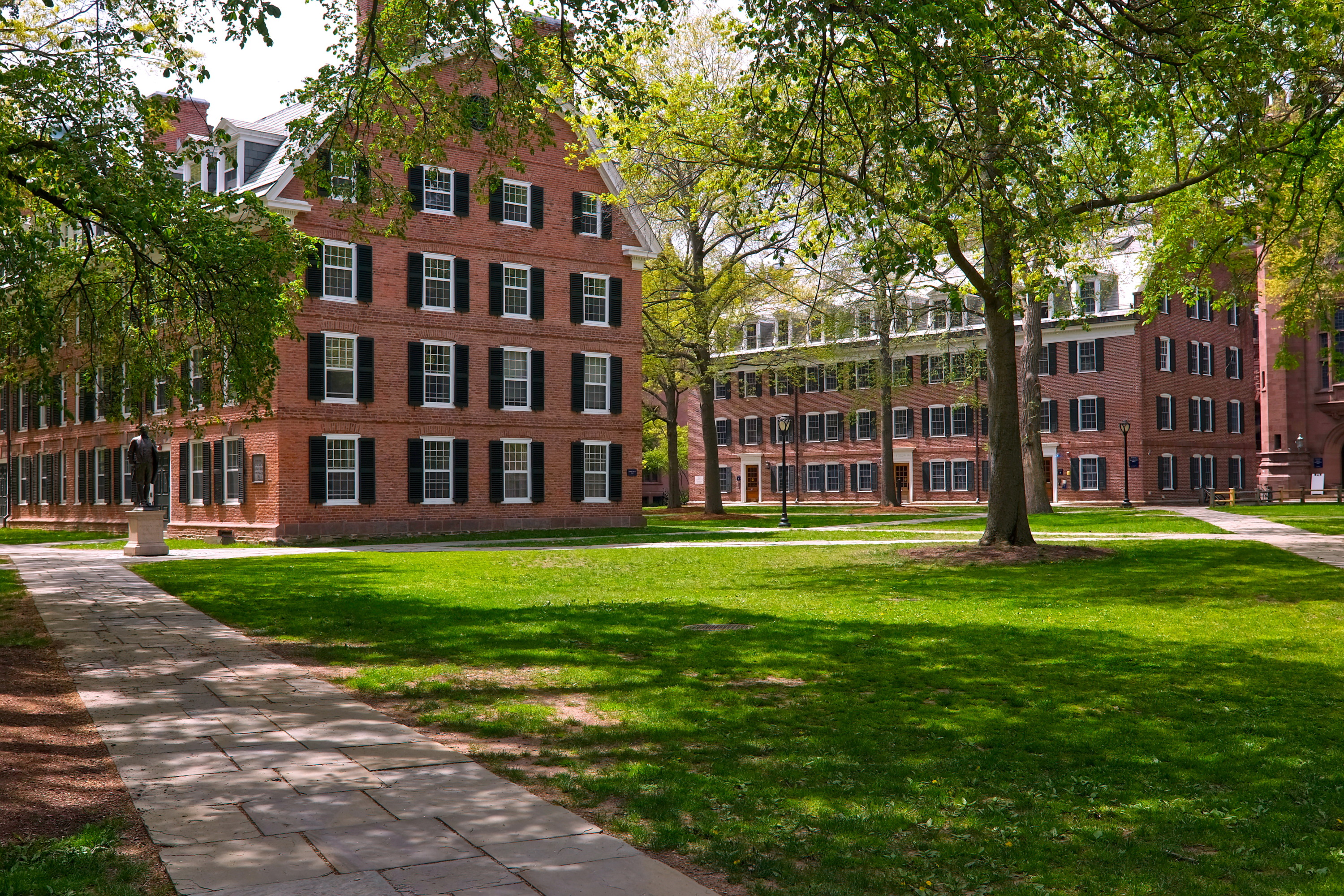 Grounds of Yale's Old Campus