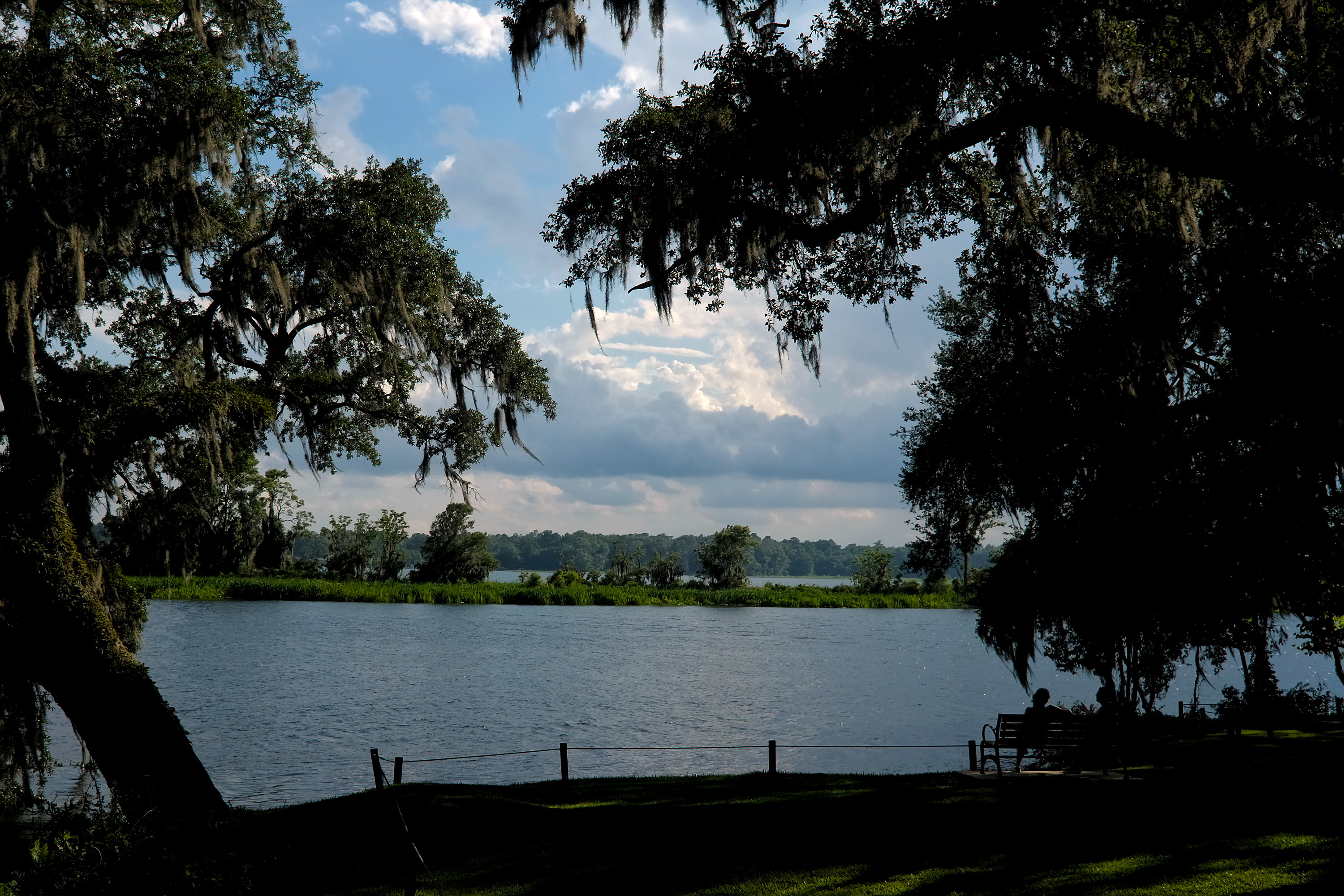 The waterfront at Mepkin Abbey