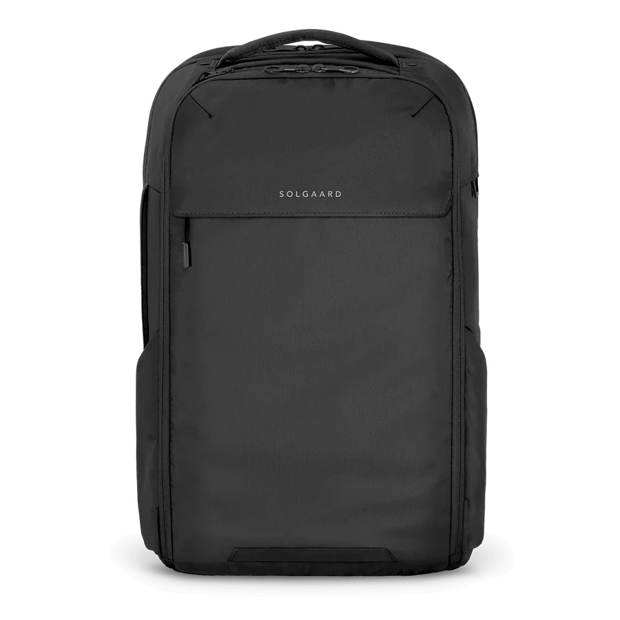 A black backpack from Solgaard