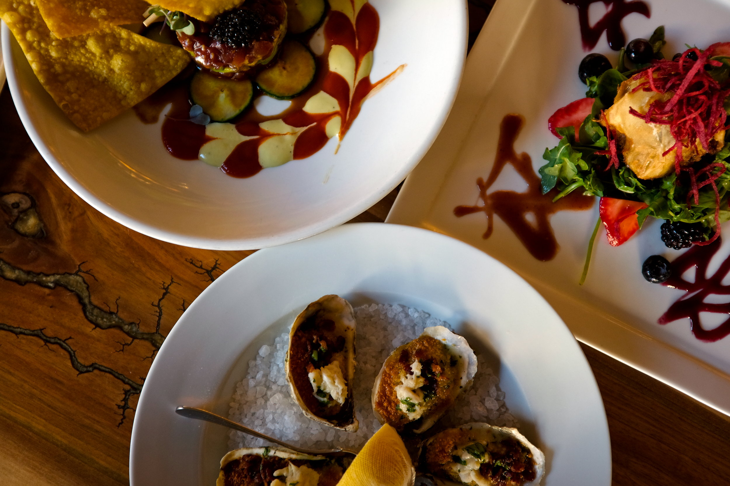 Appetizers at Bentley's Restaurant