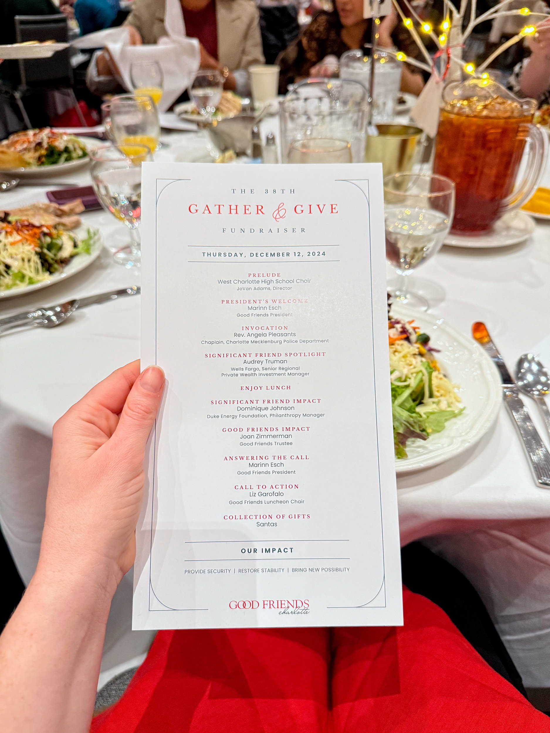 The 2024 program for Gather & Give