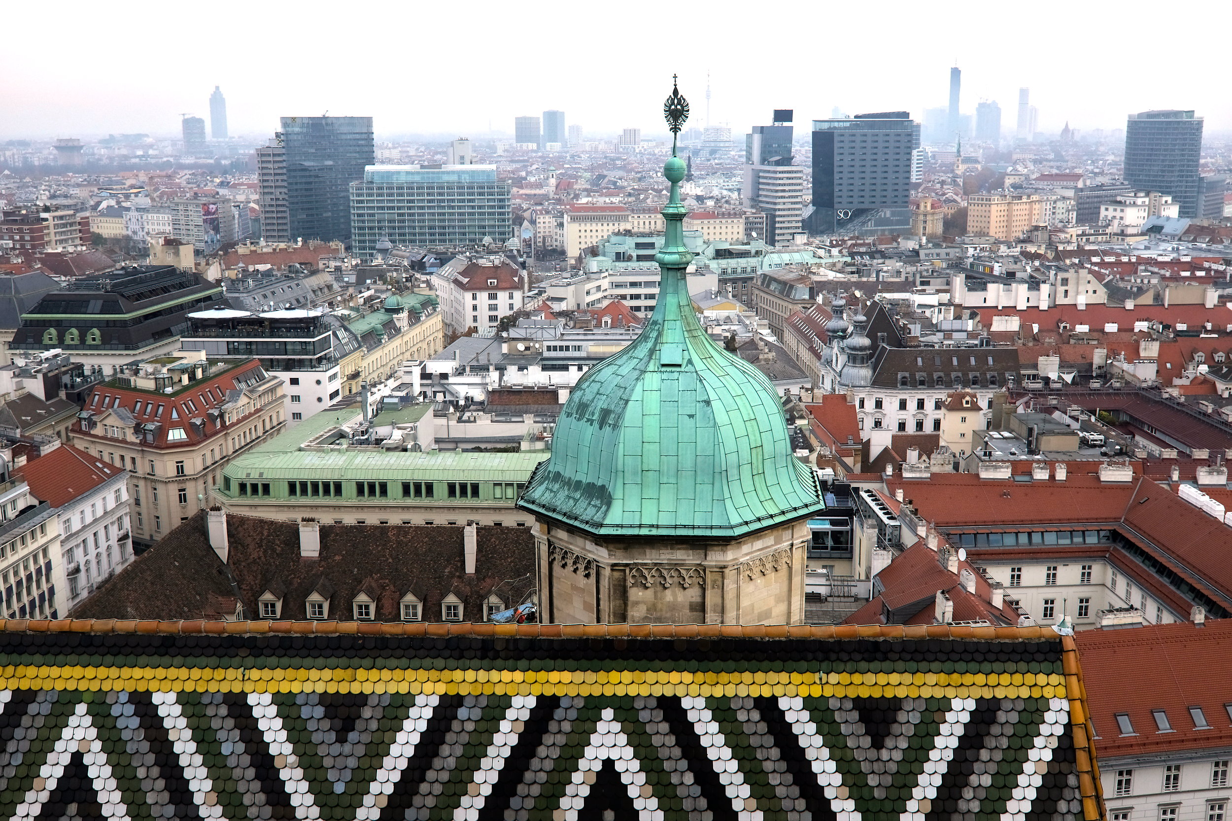 View of Vienna from St. Stephen's Cathedral