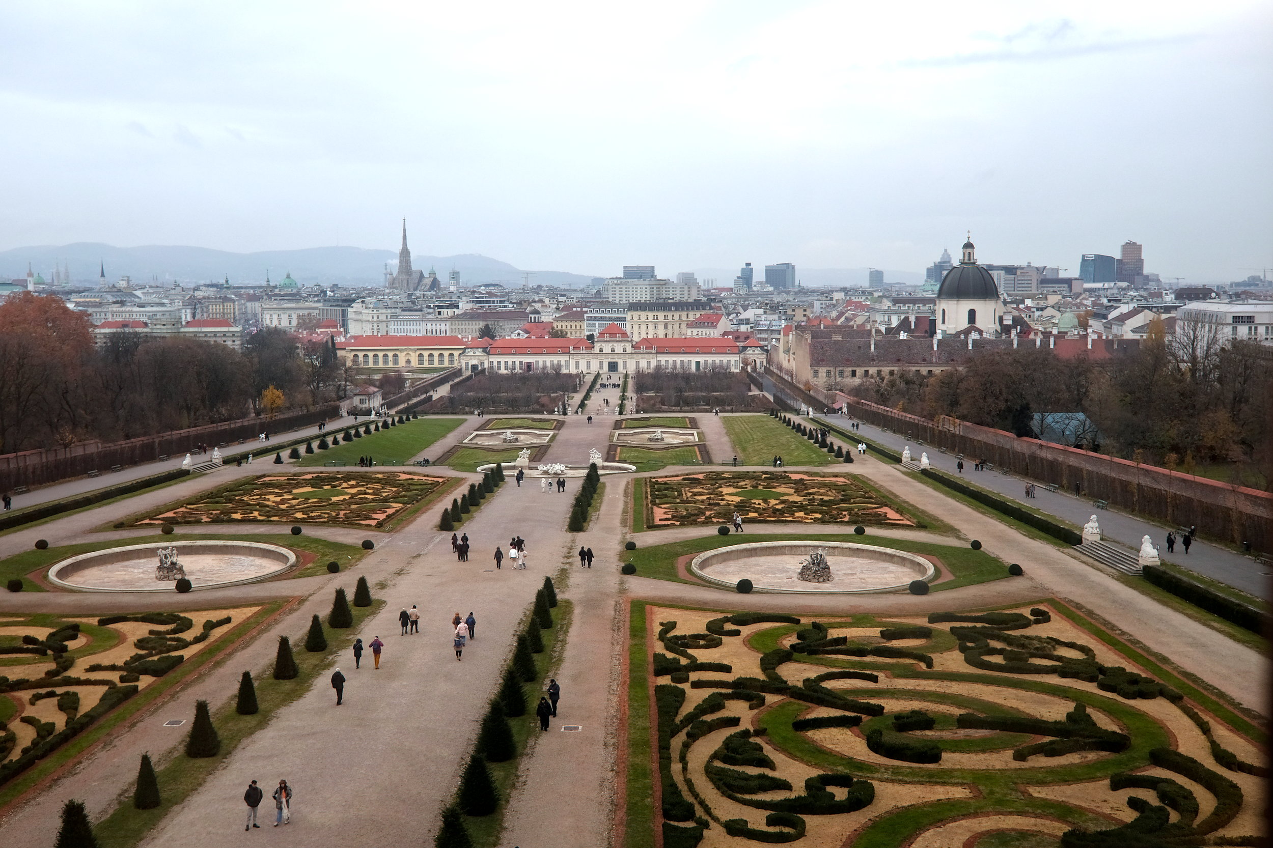 View from Belvedere Palace