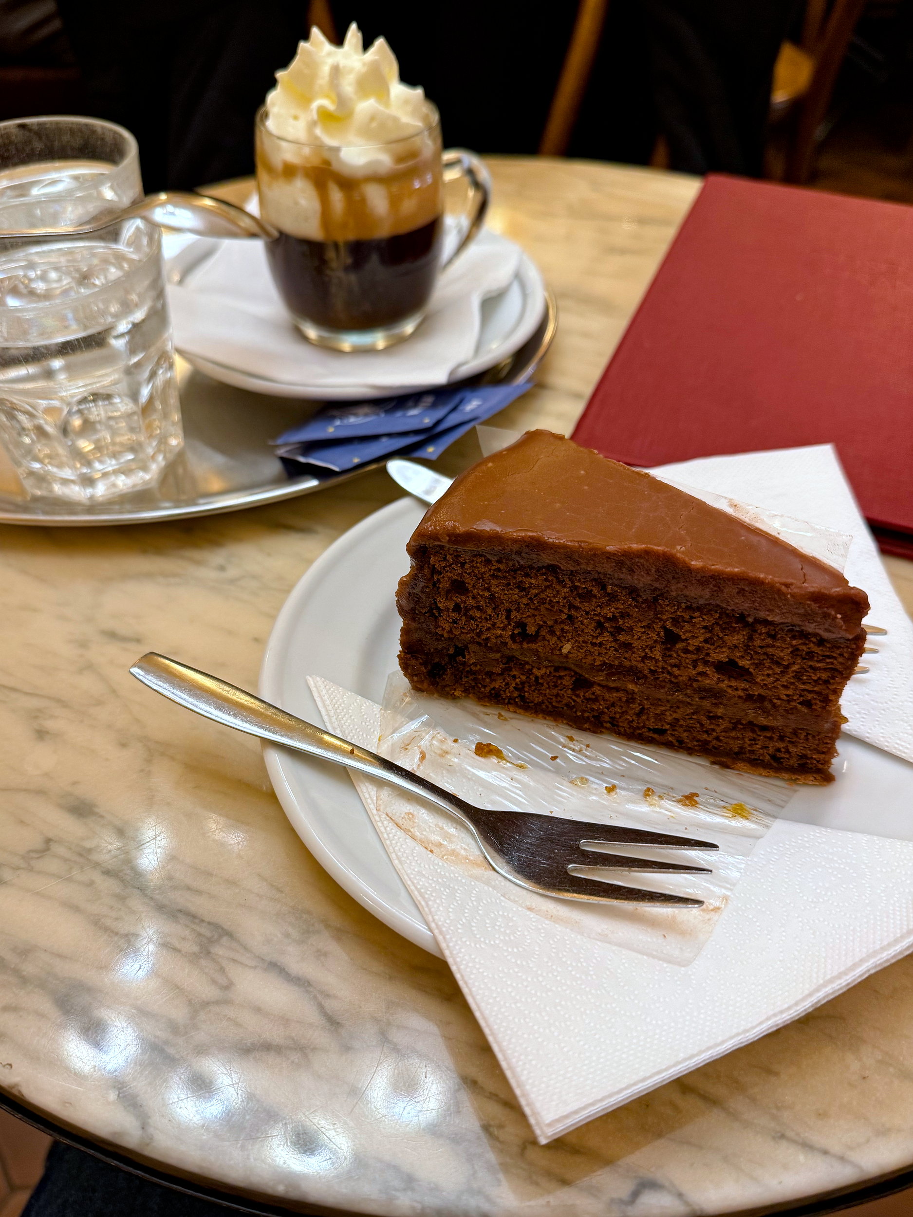 Sachertorte at Café Konditorei Ingrid Bürger