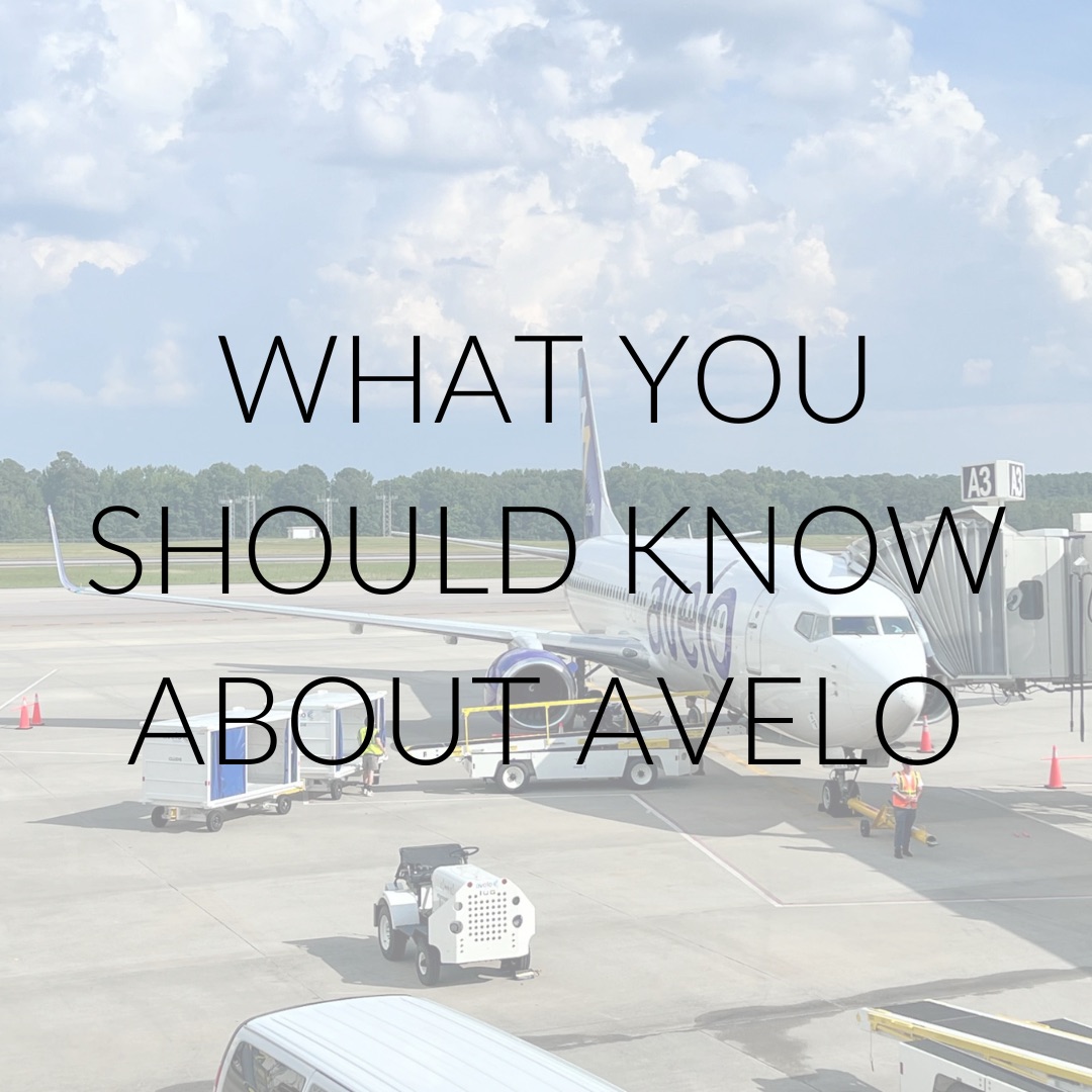 An Avelo plane with text overlay: What you should know about Avelo