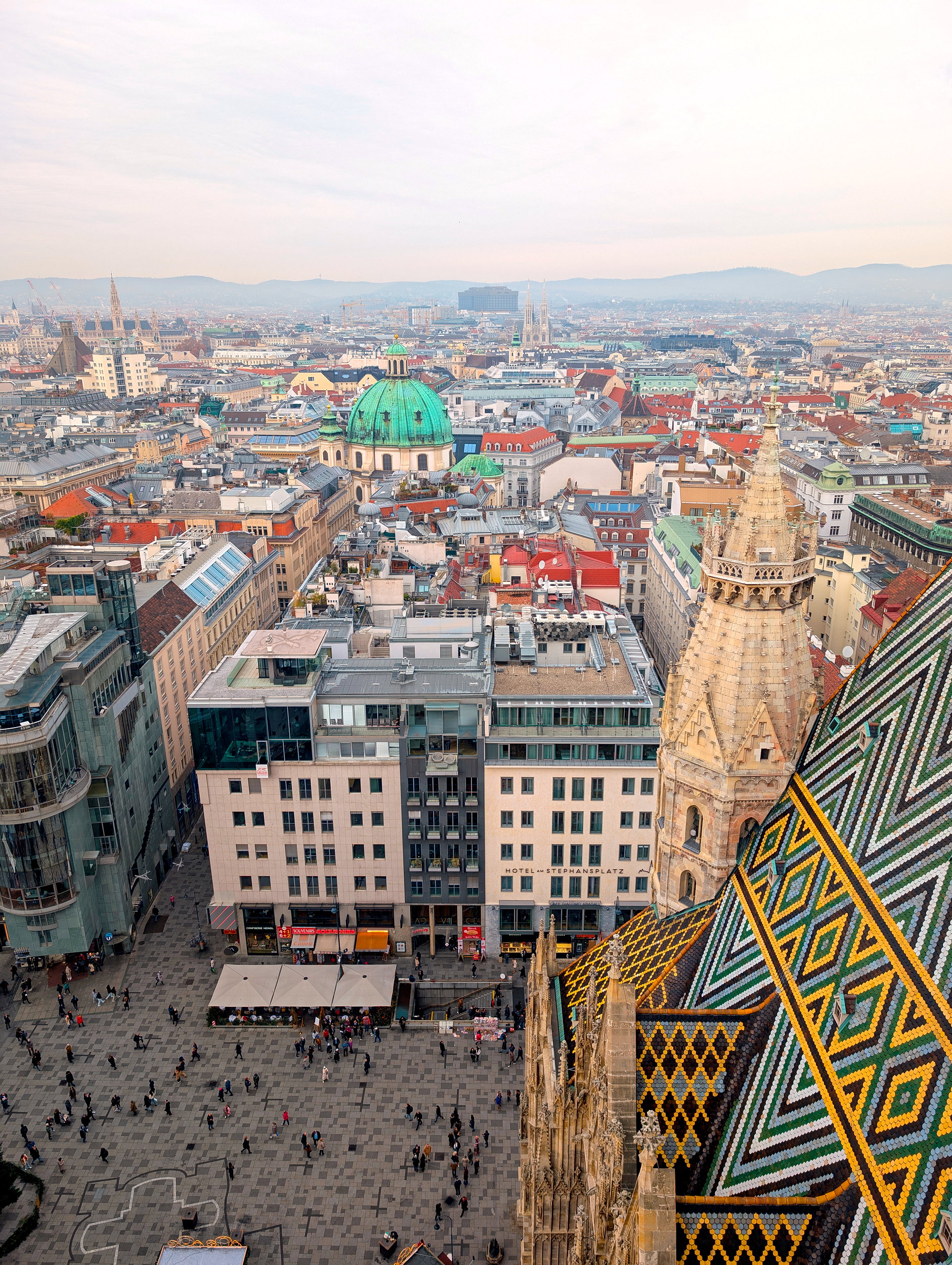 View from St. Stephen's Cathedral