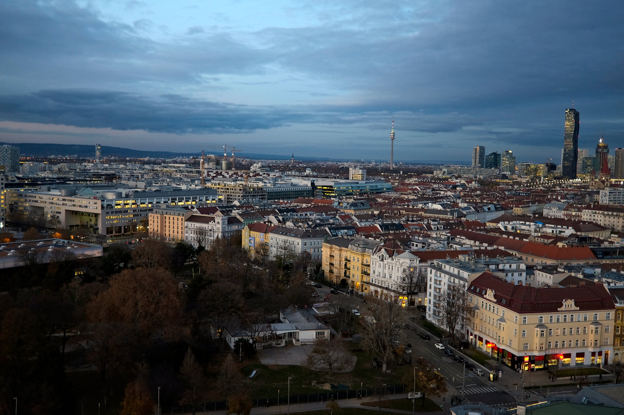 View of Vienna from the Ferris Wheel