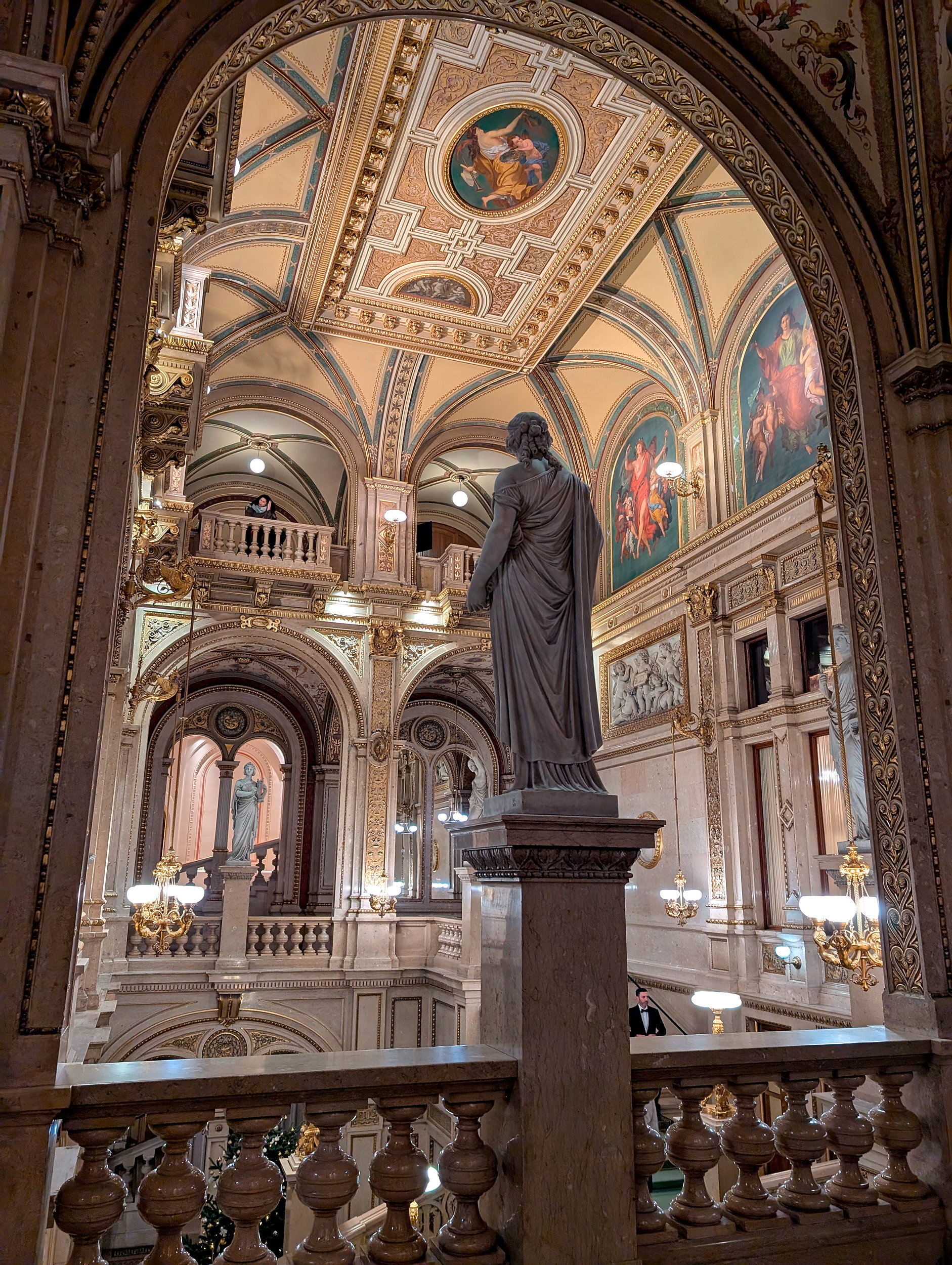 Interior of Wiener Staatsoper