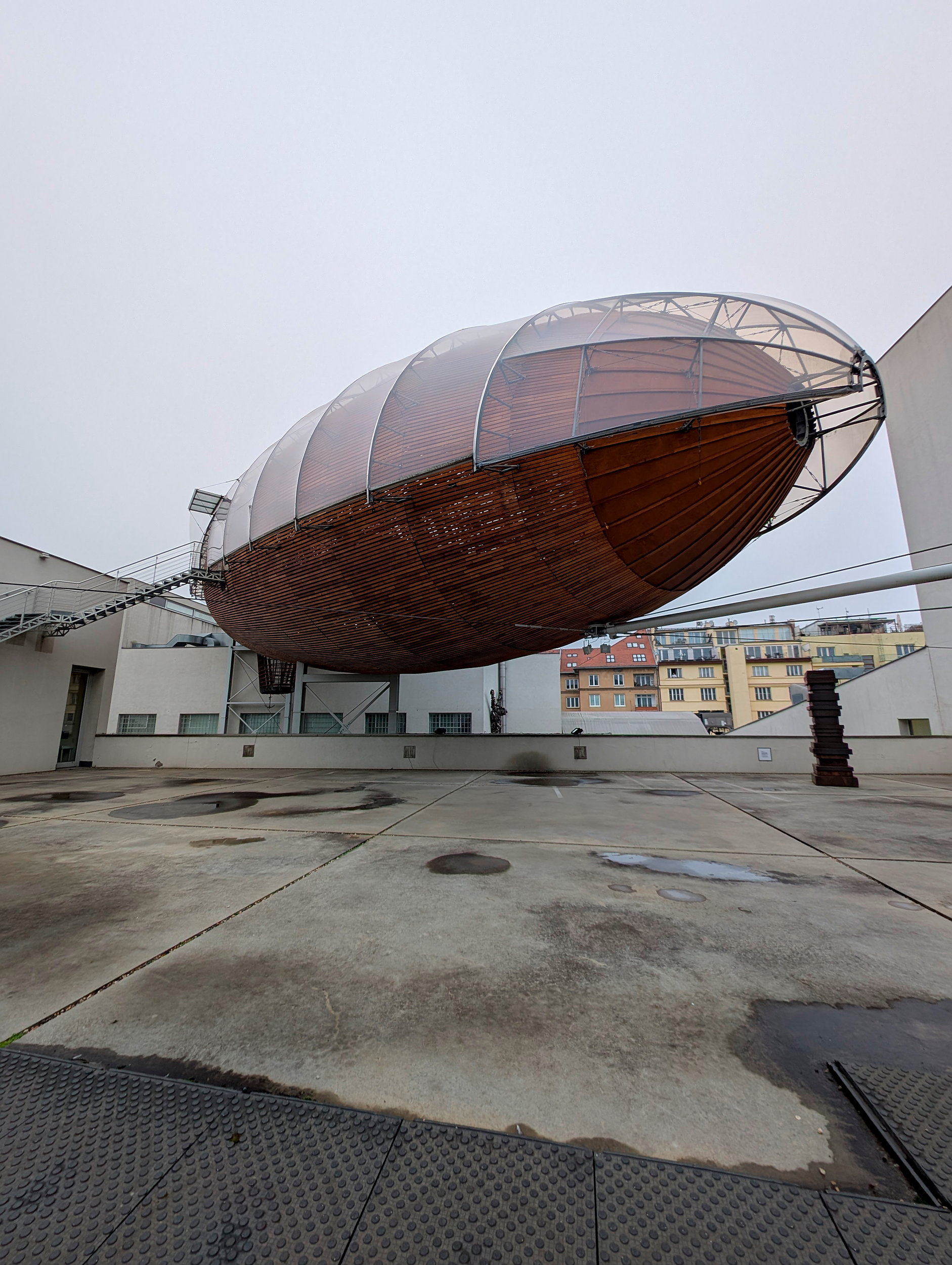 The Gulliver Airship at DOX Centre for Contemporary Art