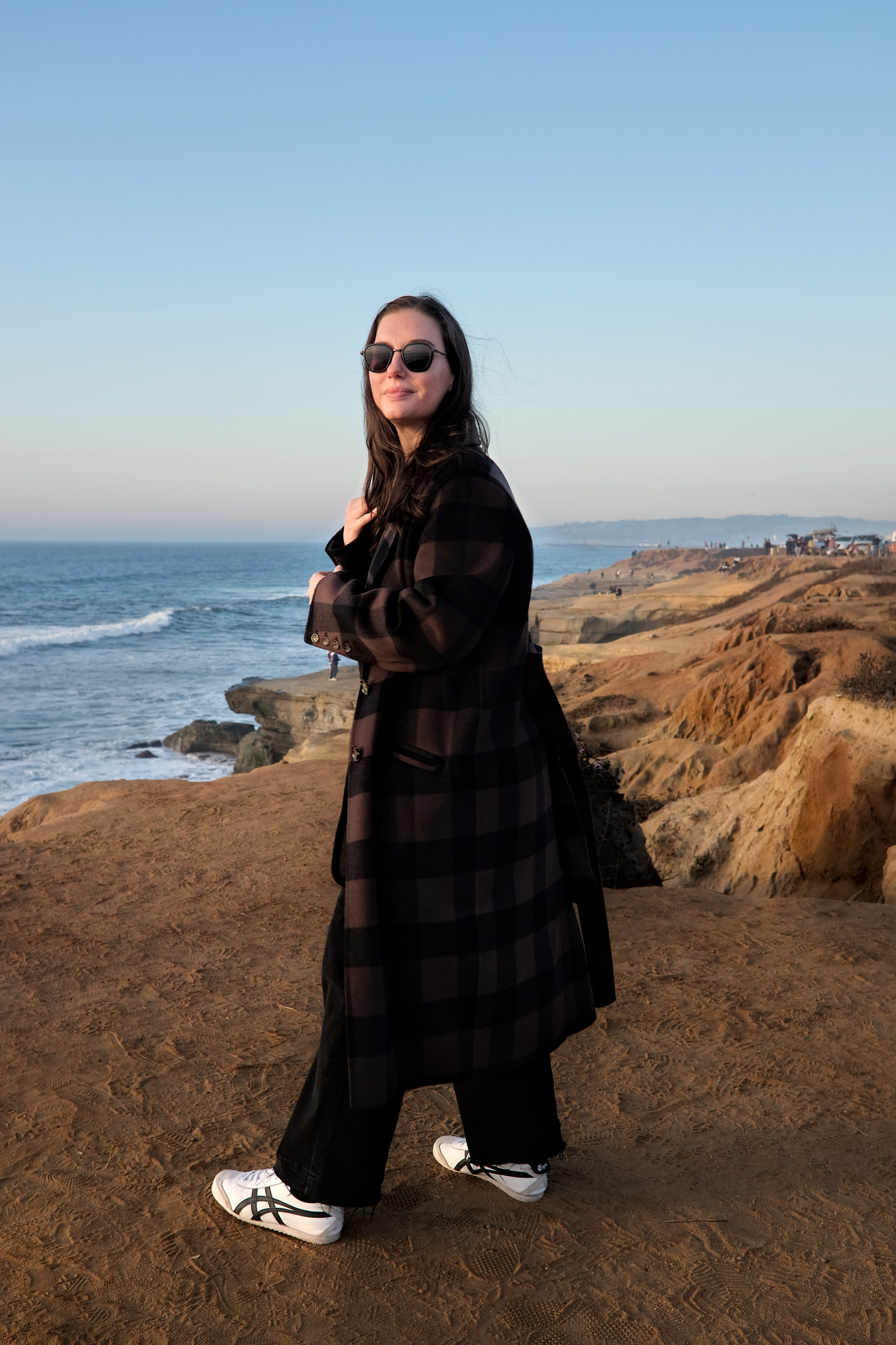 Alyssa at Sunset Cliffs