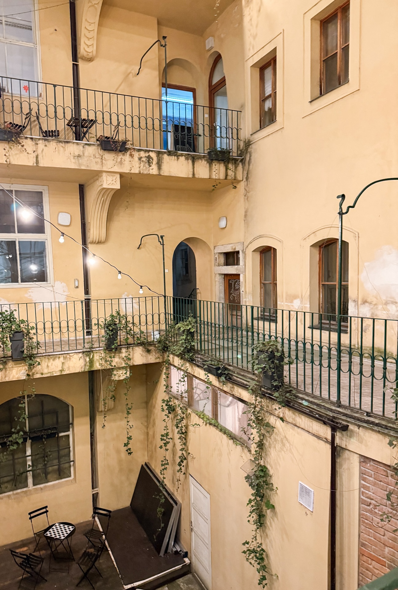 Courtyard at the Scout Institute